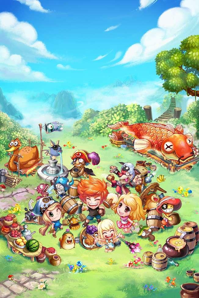 蓝色微笑方块选关版